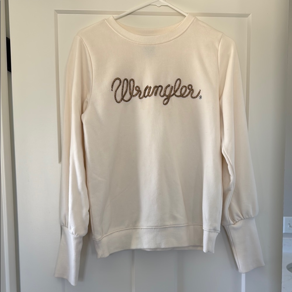 Wrangler Cream Women's Crewneck